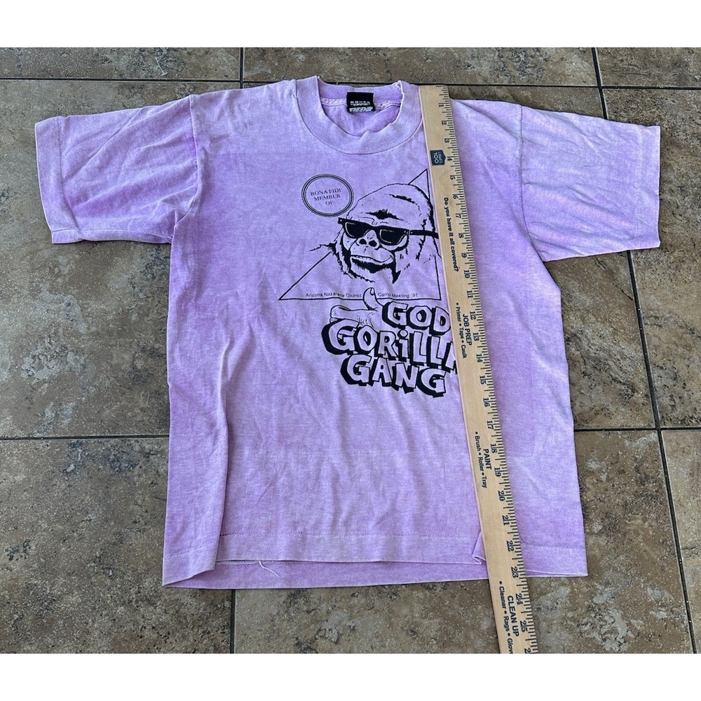 Bona Fide Of  Memeber God's  gorilla Gang Small Single Stitch